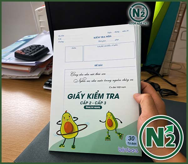 In bao bì giấy kiểm tra giá tốt
